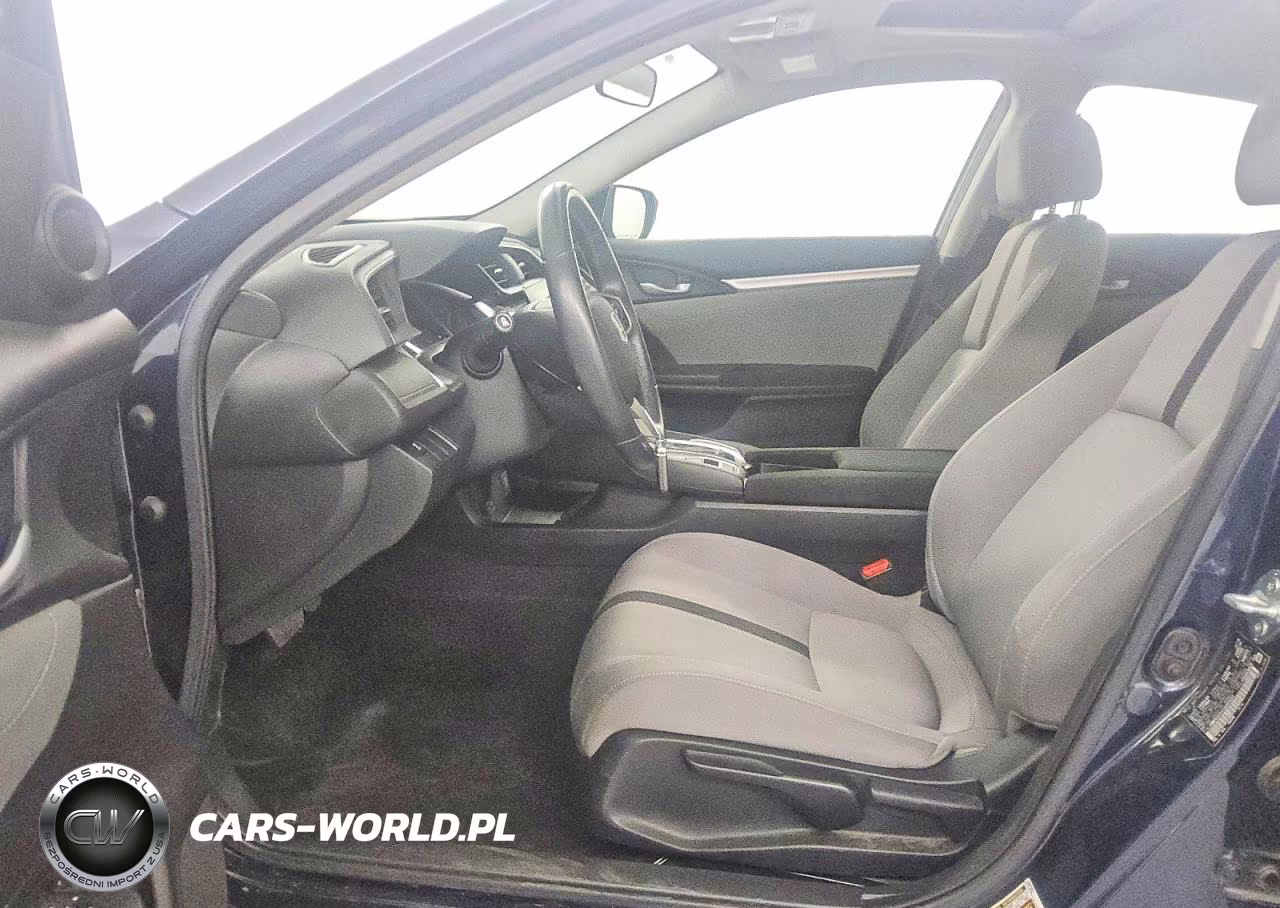 2018 Honda Civic Ex VIN:JHMFC1F31JX009693 - 7