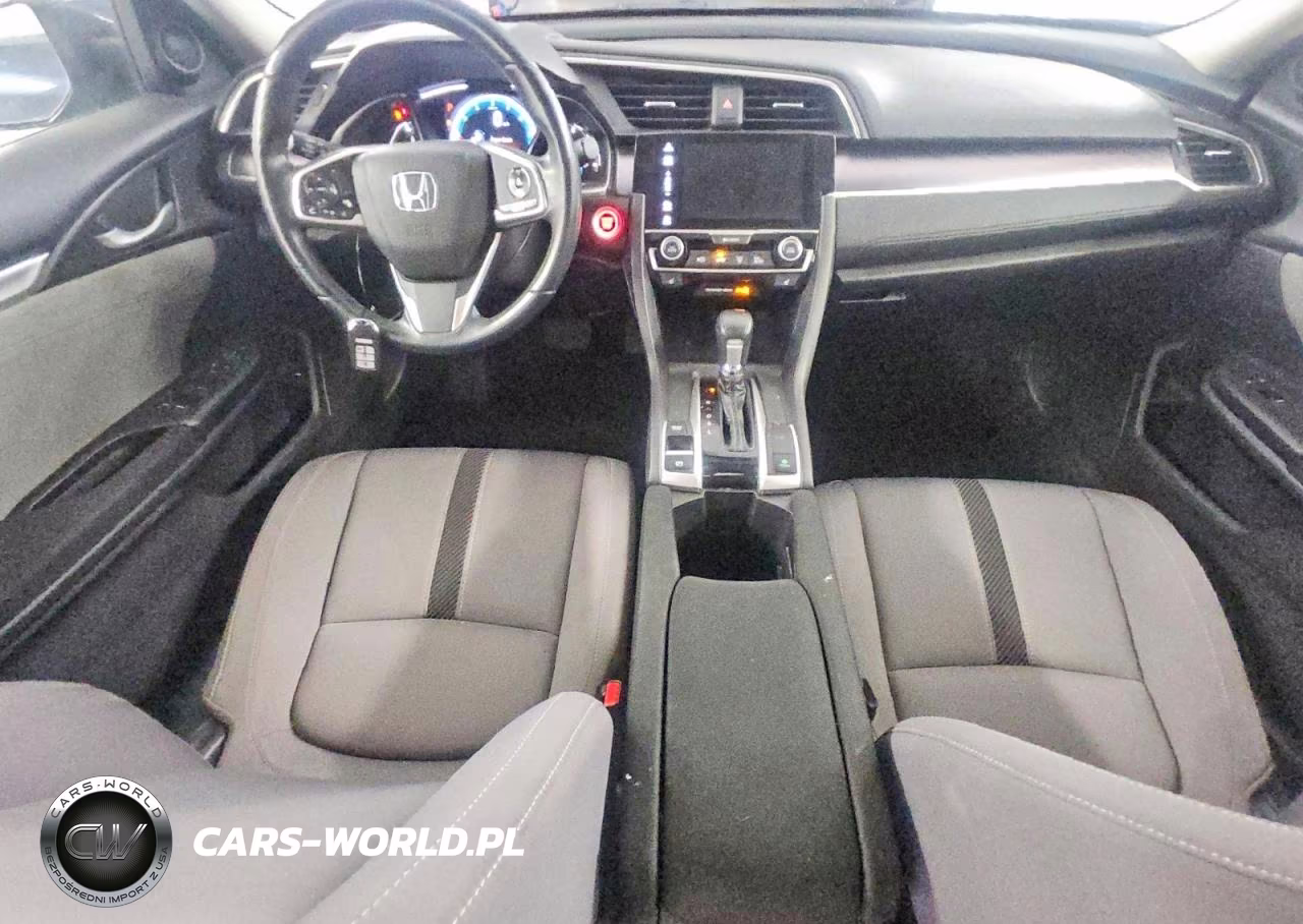 2018 Honda Civic Ex VIN:JHMFC1F31JX009693 - 8