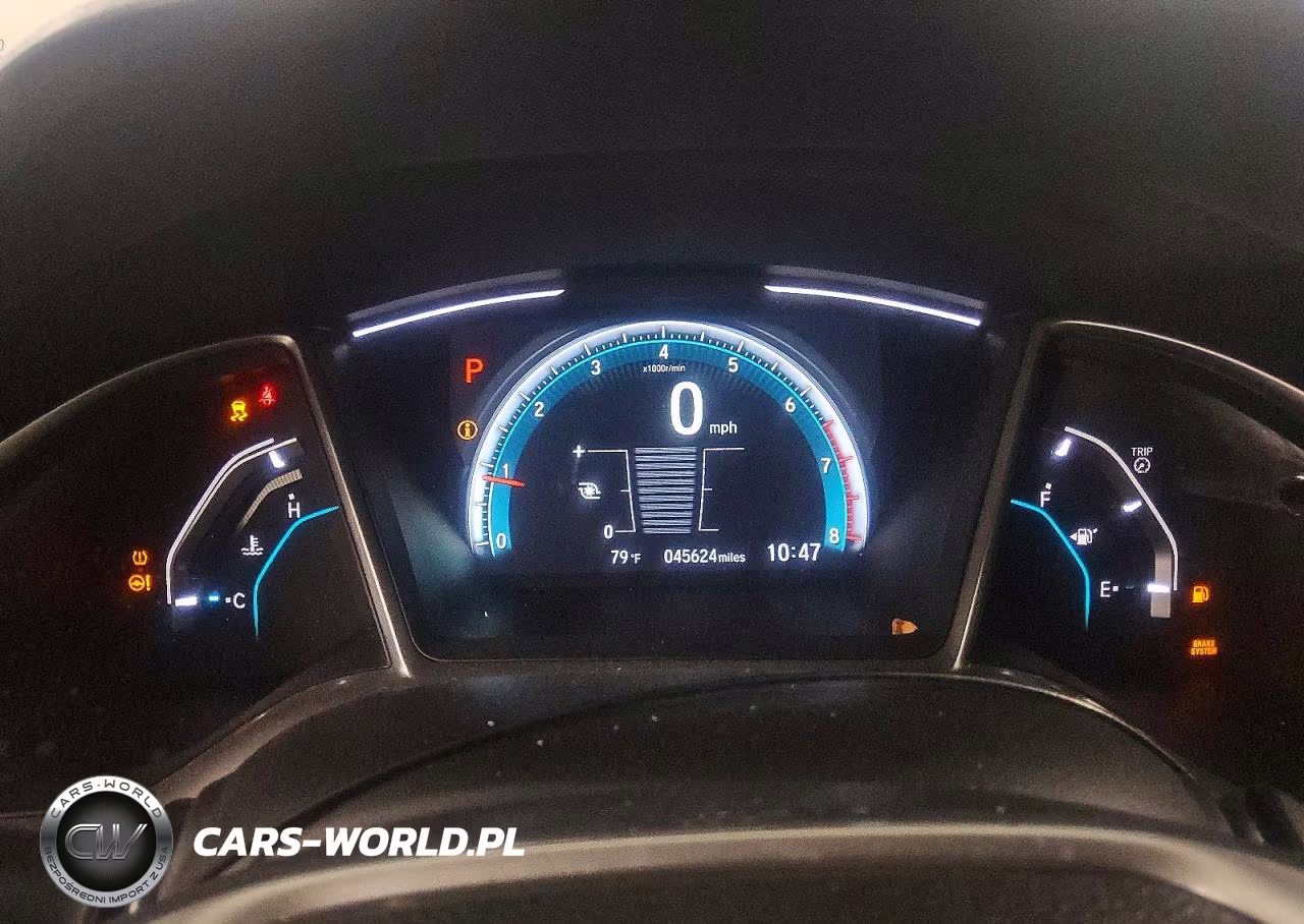 2018 Honda Civic Ex VIN:JHMFC1F31JX009693 - 9