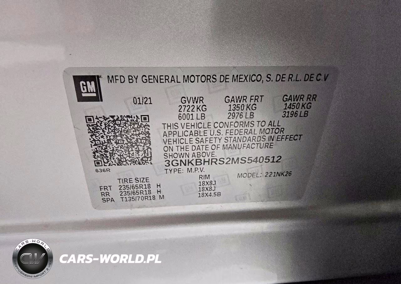 2021 Chevrolet Blazer 2Lt VIN:3GNKBHRS2MS540512 - 13