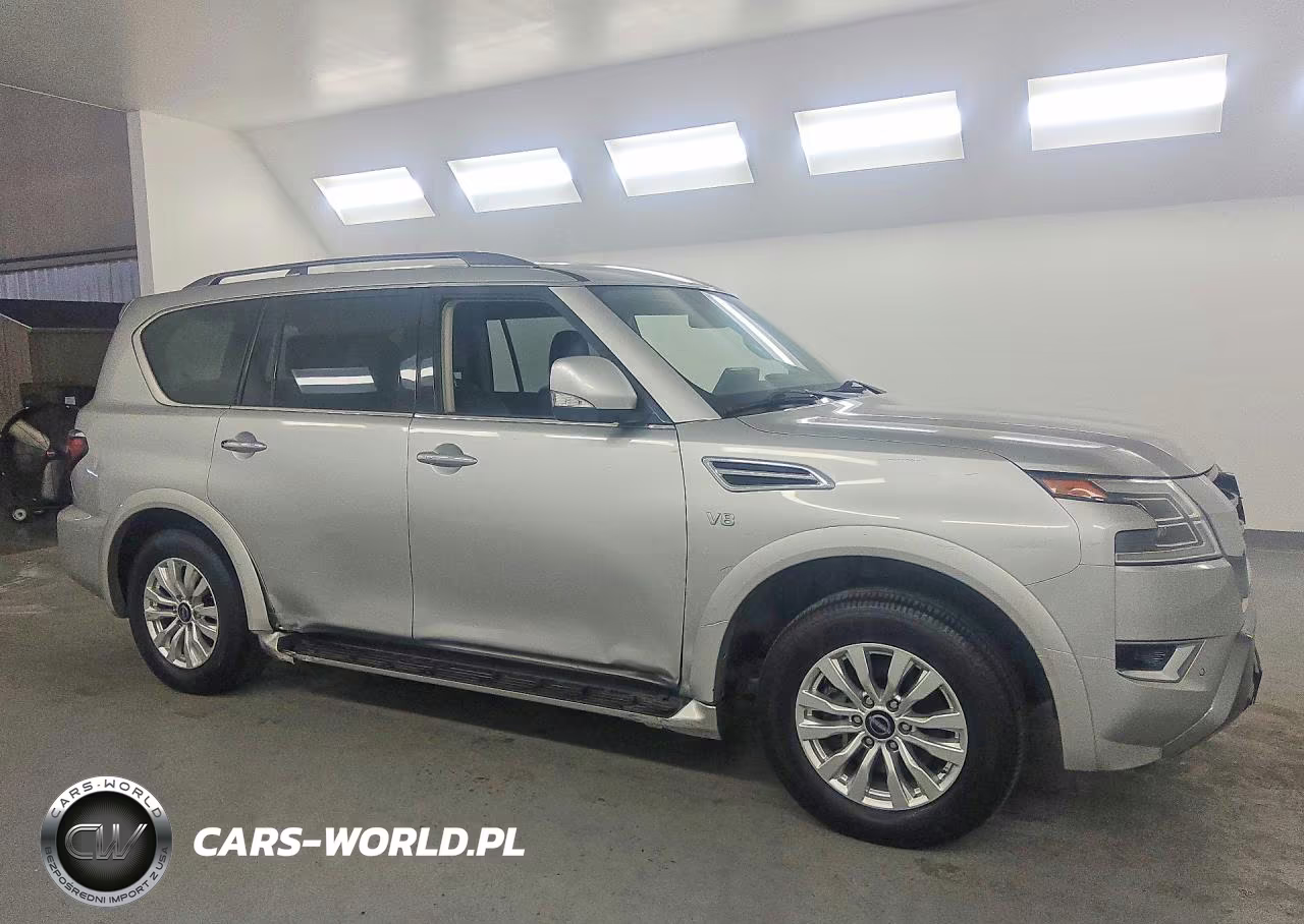 2021 Nissan Armada Sv VIN:JN8AY2AD9M9660778 - 4