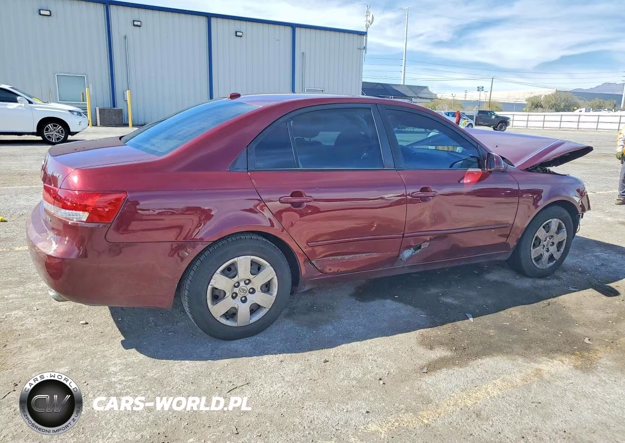 2008 Hyundai Sonata Gls V6 VIN:5NPET46F88H348594 - 3
