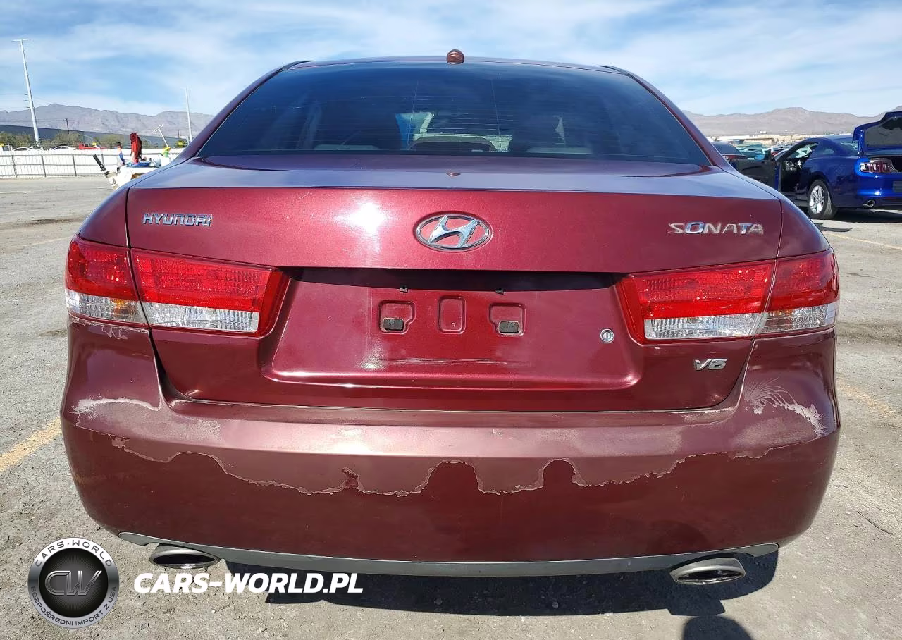 2008 Hyundai Sonata Gls V6 VIN:5NPET46F88H348594 - 6