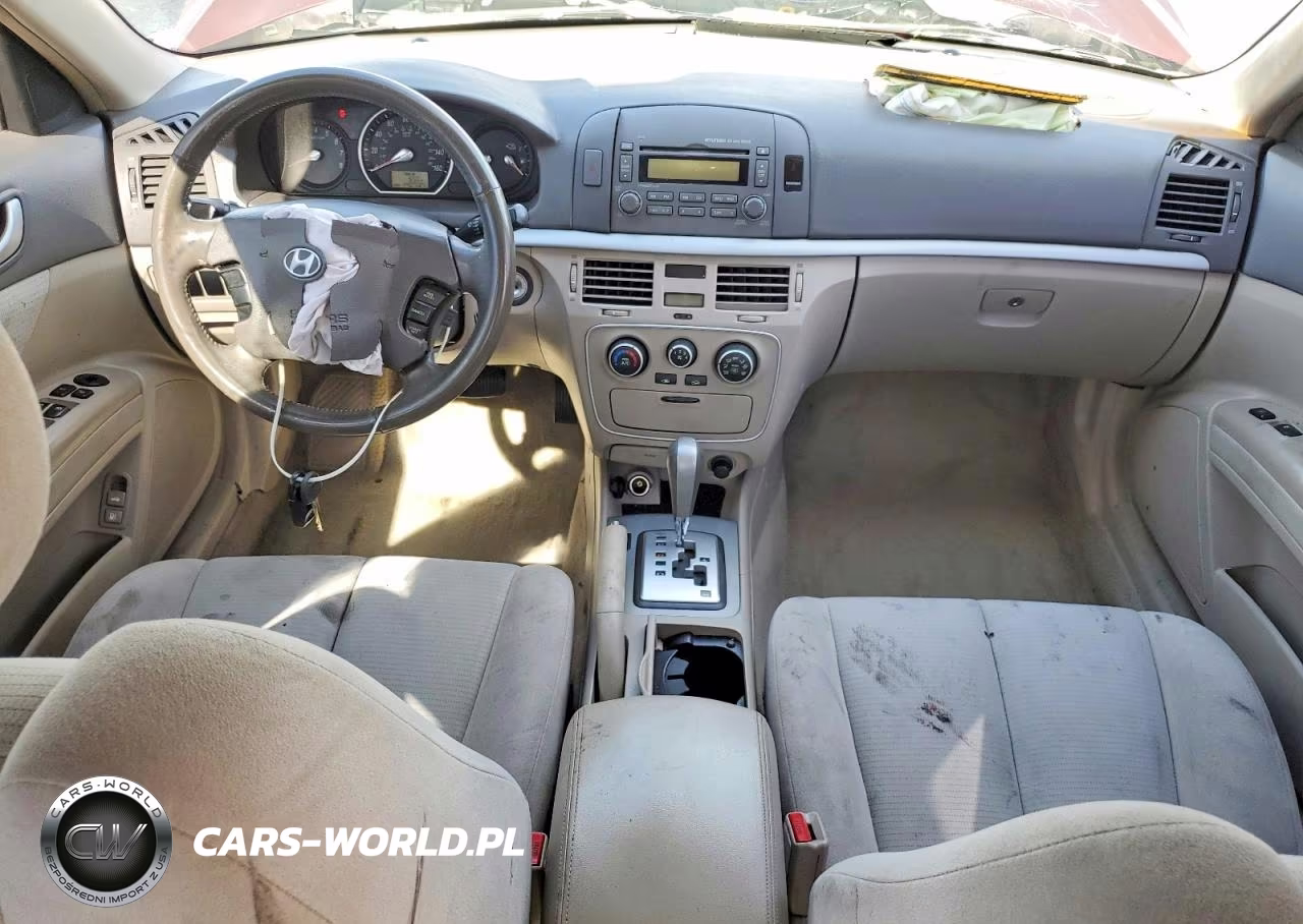 2008 Hyundai Sonata Gls V6 VIN:5NPET46F88H348594 - 8