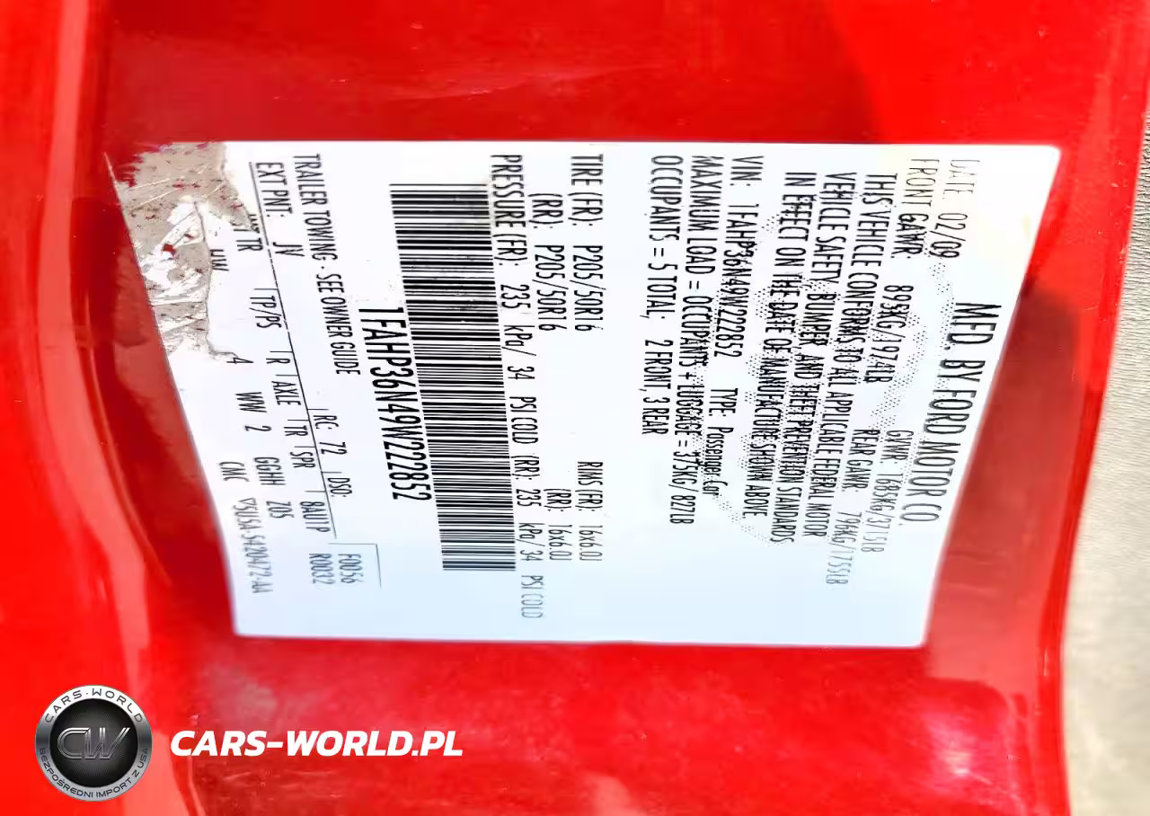 2009 Ford Focus Ses VIN:1FAHP36N49W222852 - 12