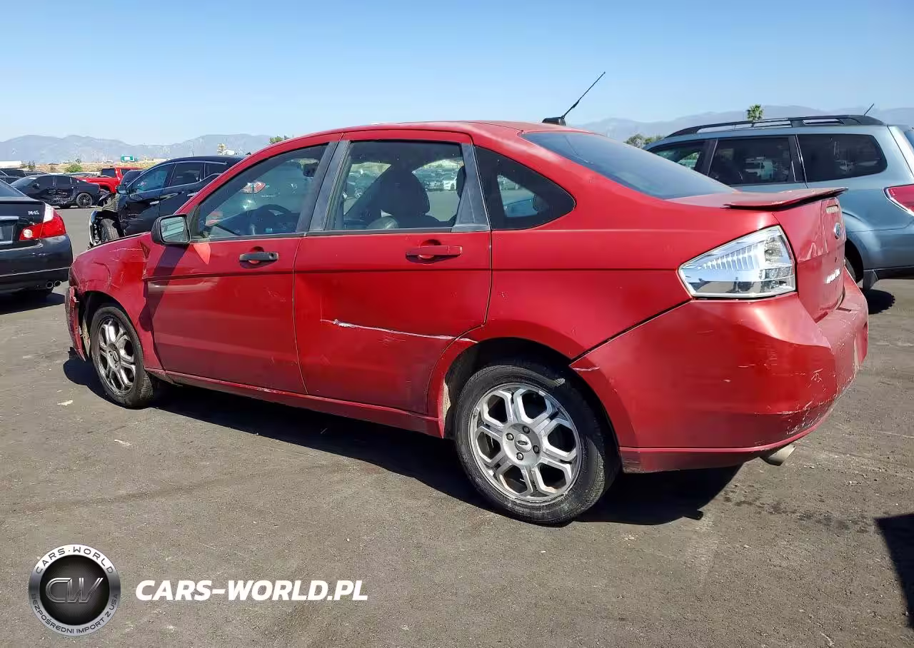 2009 Ford Focus Ses VIN:1FAHP36N49W222852 - 2