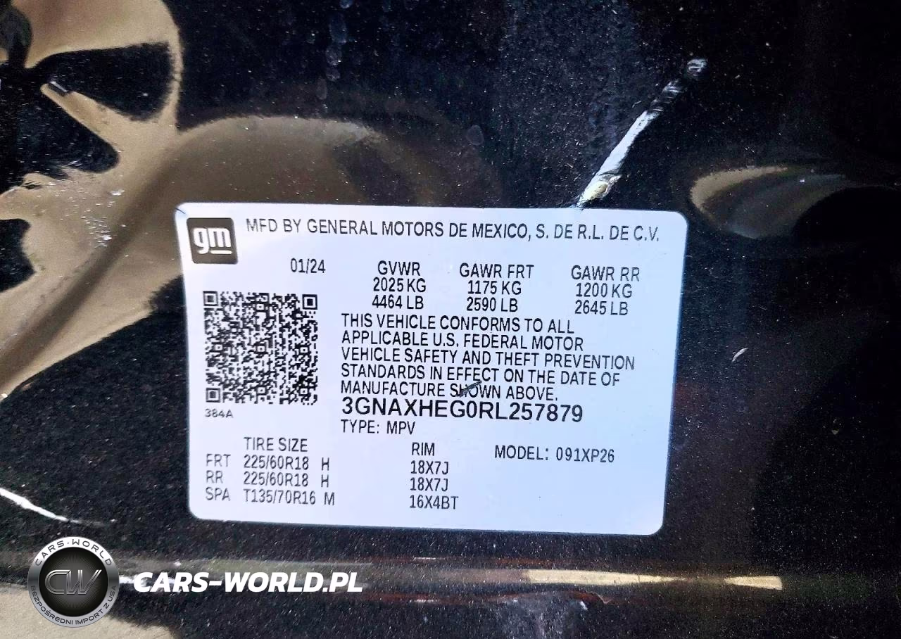 2024 Chevrolet Equinox Ls VIN:3GNAXHEG0RL257879 - 13