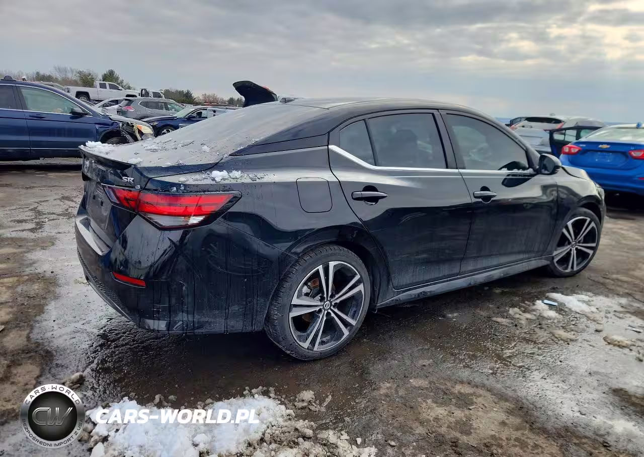 2021 Nissan Sentra Sr VIN:3N1AB8DV8MY200545 - 3