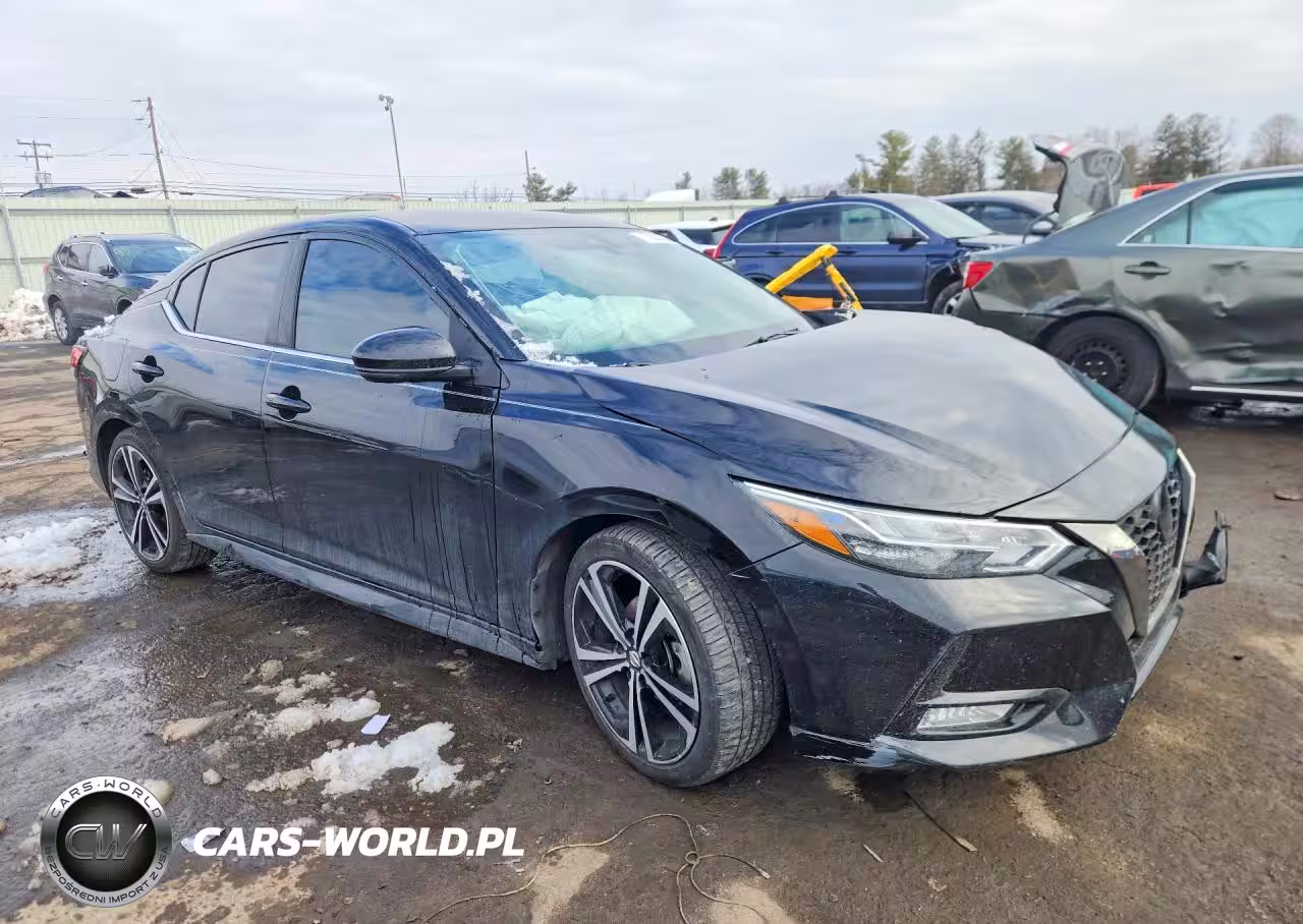 2021 Nissan Sentra Sr VIN:3N1AB8DV8MY200545 - 4
