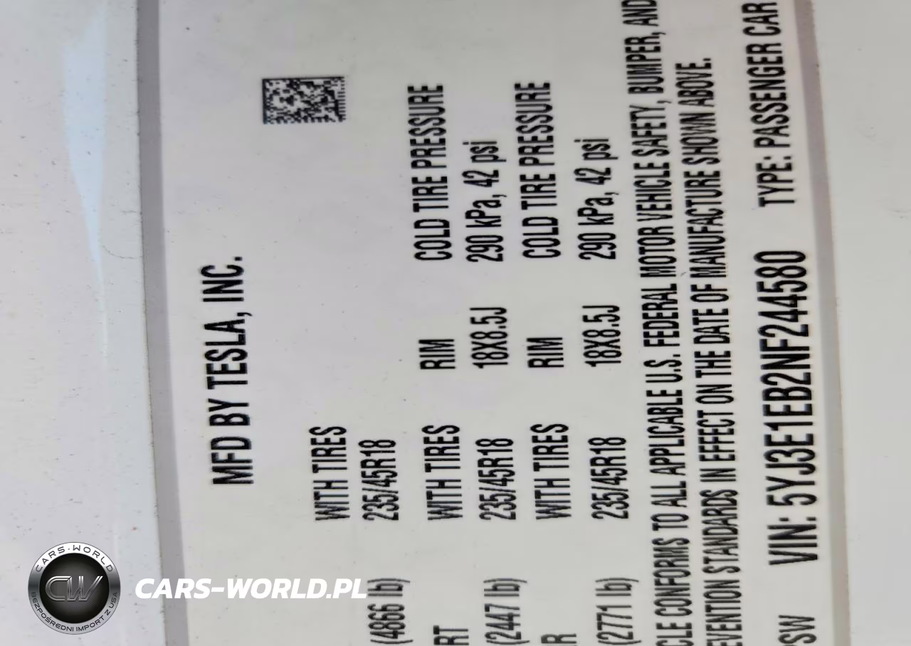 2022 Tesla Model 3 VIN:5YJ3E1EB2NF244580 - 12