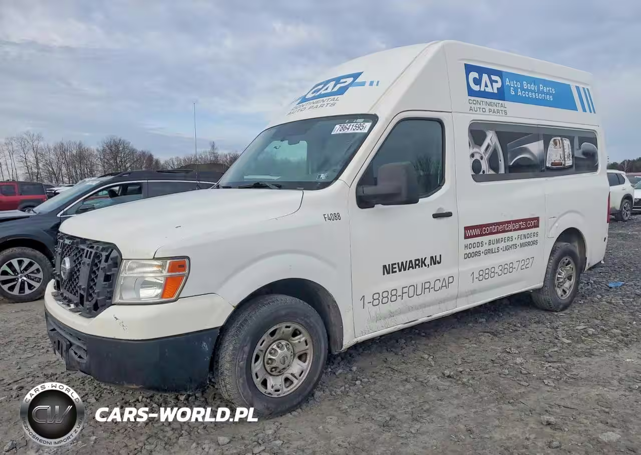 2012 Nissan Nv 2500 Delivery Van