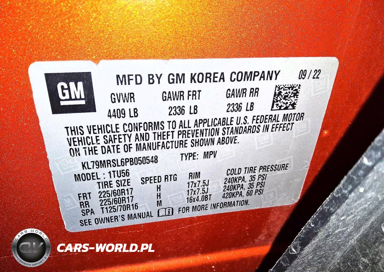 2023 Chevrolet Trailblazer Lt VIN:KL79MRSL6PB050548 - 13