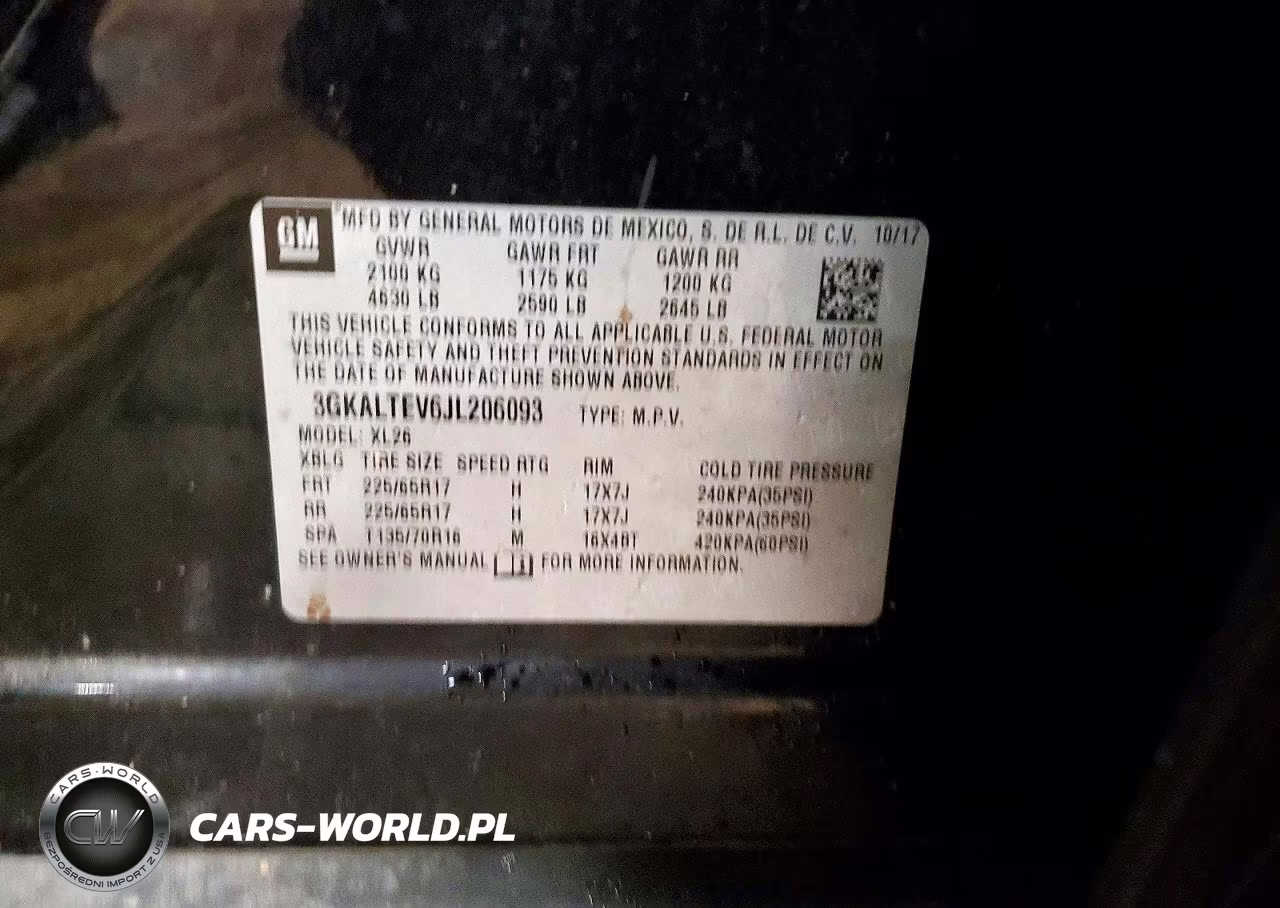 2018 GMC Terrain Sle VIN:3GKALTEV6JL206093 - 14