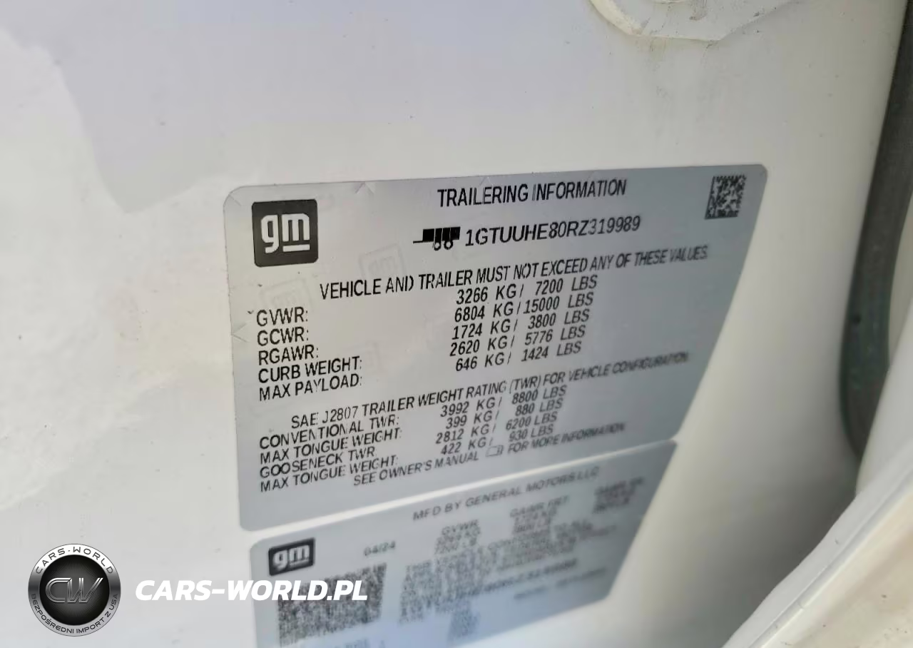 2024 GMC Sierra K1500 Denali Ultimate VIN:1GTUUHE80RZ319989 - 12