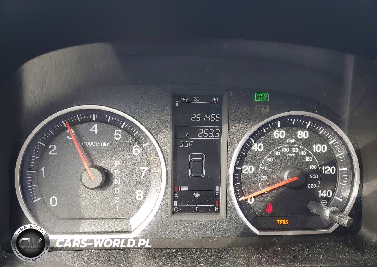 2007 Honda Cr-V Exl VIN:JHLRE38717C033452 - 9