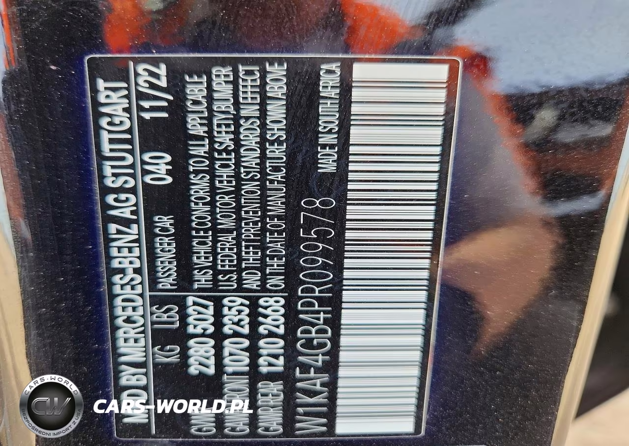 2023 Mercedes-Benz C 300 VIN:W1KAF4GB4PR099578 - 13