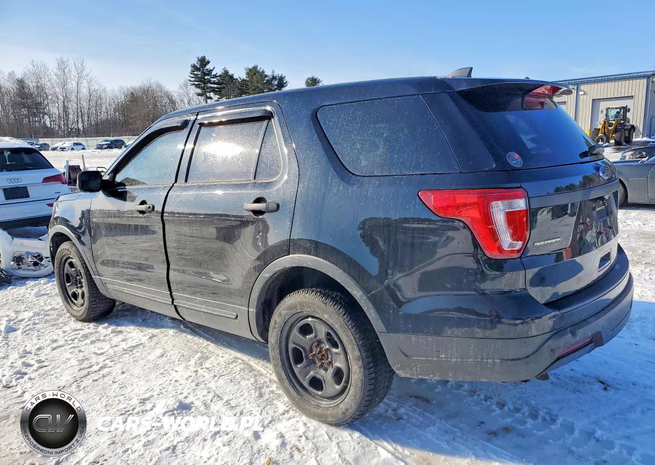 2018 Ford Explorer Police Interceptor VIN:1FM5K8AR6JGB92198 - 2