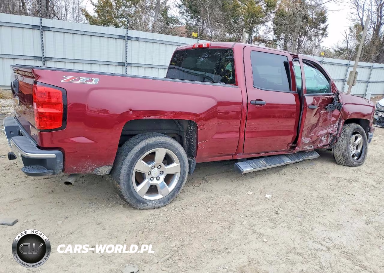 2014 Chevrolet Silverado K1500 Lt VIN:3GCUKREC3EG433723 - 3