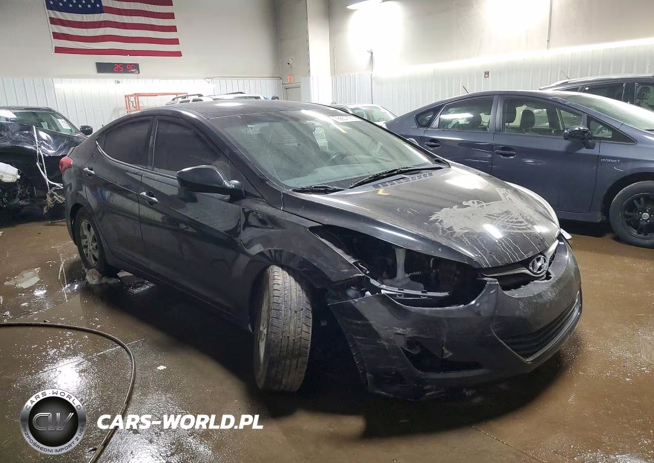 2014 Hyundai Elantra Se VIN:KMHDH4AE9EU106339 - 4