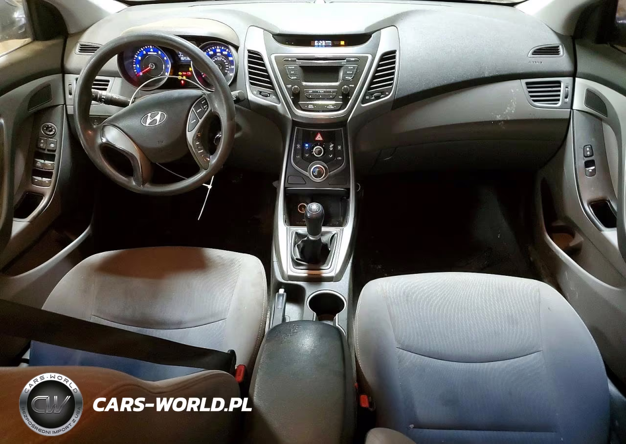 2014 Hyundai Elantra Se VIN:KMHDH4AE9EU106339 - 8