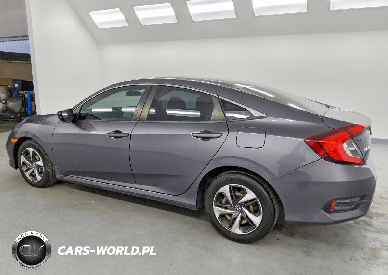 2020 Honda Civic Lx VIN:19XFC2F66LE018328 - 2