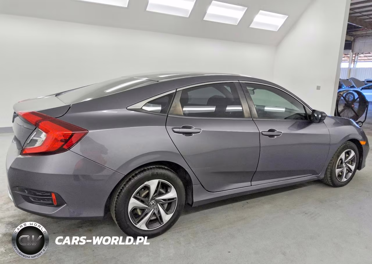 2020 Honda Civic Lx VIN:19XFC2F66LE018328 - 3