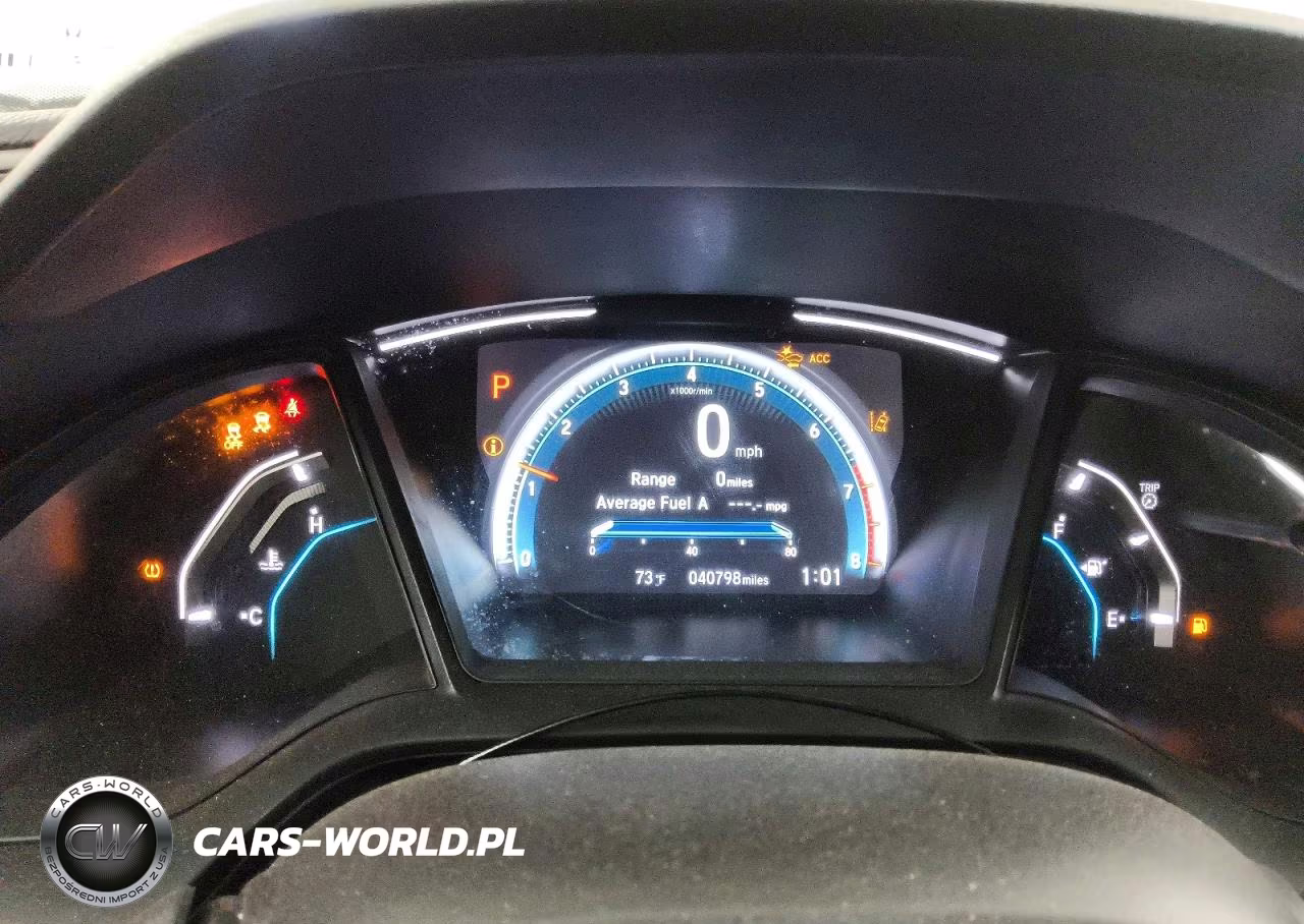 2020 Honda Civic Lx VIN:19XFC2F66LE018328 - 9