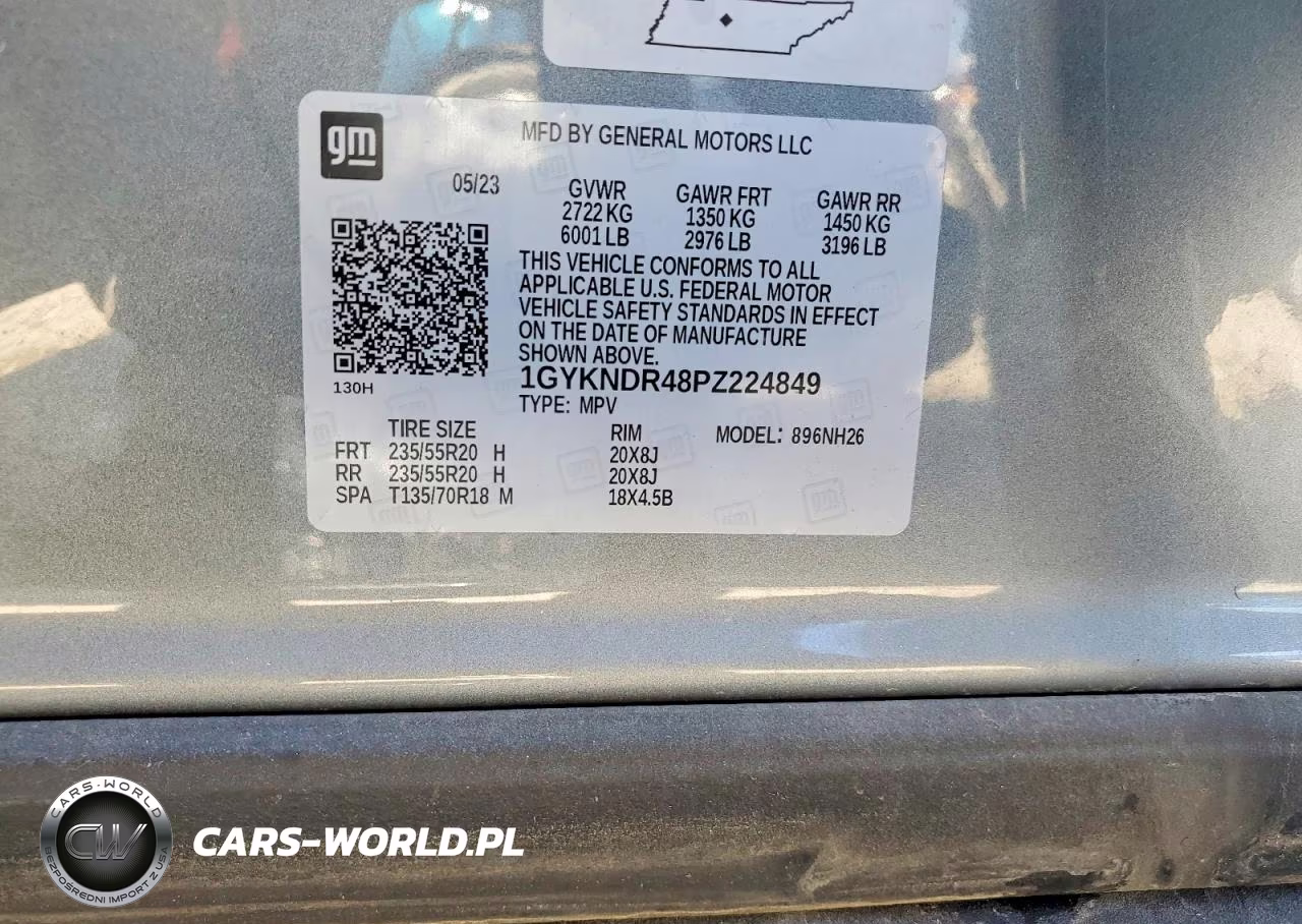 2023 Cadillac Xt5 Premium Luxury VIN:1GYKNDR48PZ224849 - 13