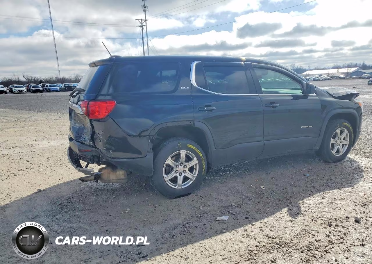 2019 GMC Acadia Sle VIN:1GKKNRLA9KZ121566 - 3