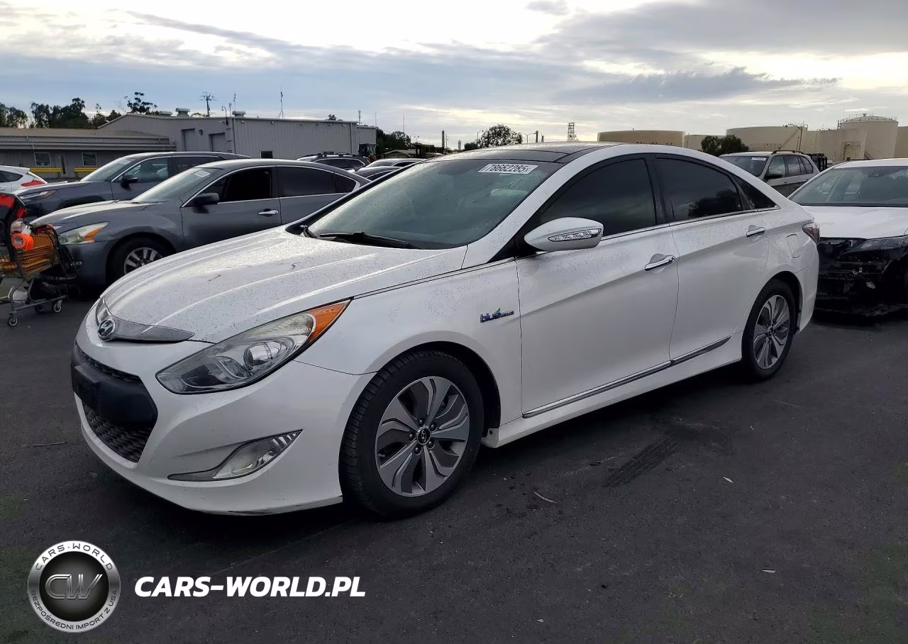 2014 Hyundai Sonata Hybrid VIN:KMHEC4A45EA112442 - 1