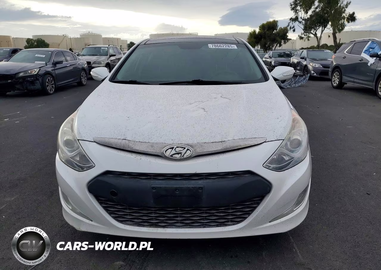 2014 Hyundai Sonata Hybrid VIN:KMHEC4A45EA112442 - 5