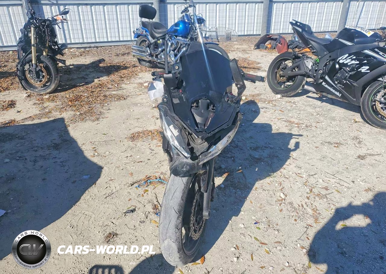 2022 Kawasaki Ex650 N VIN:ML5EXEN10NDA49485 - 2