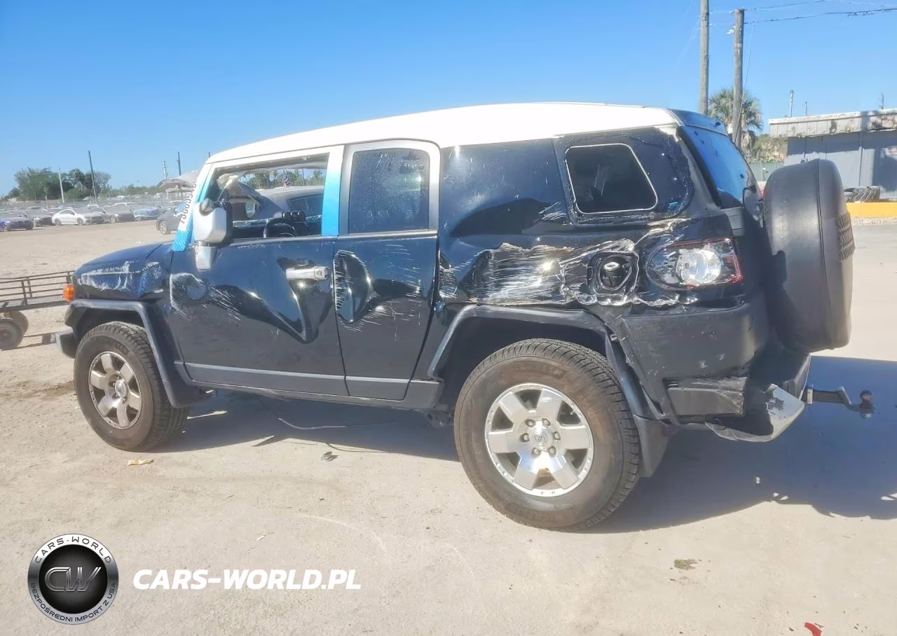 2010 Toyota Fj Cruiser Base VIN:JTEZU4BF5AK009282 - 2