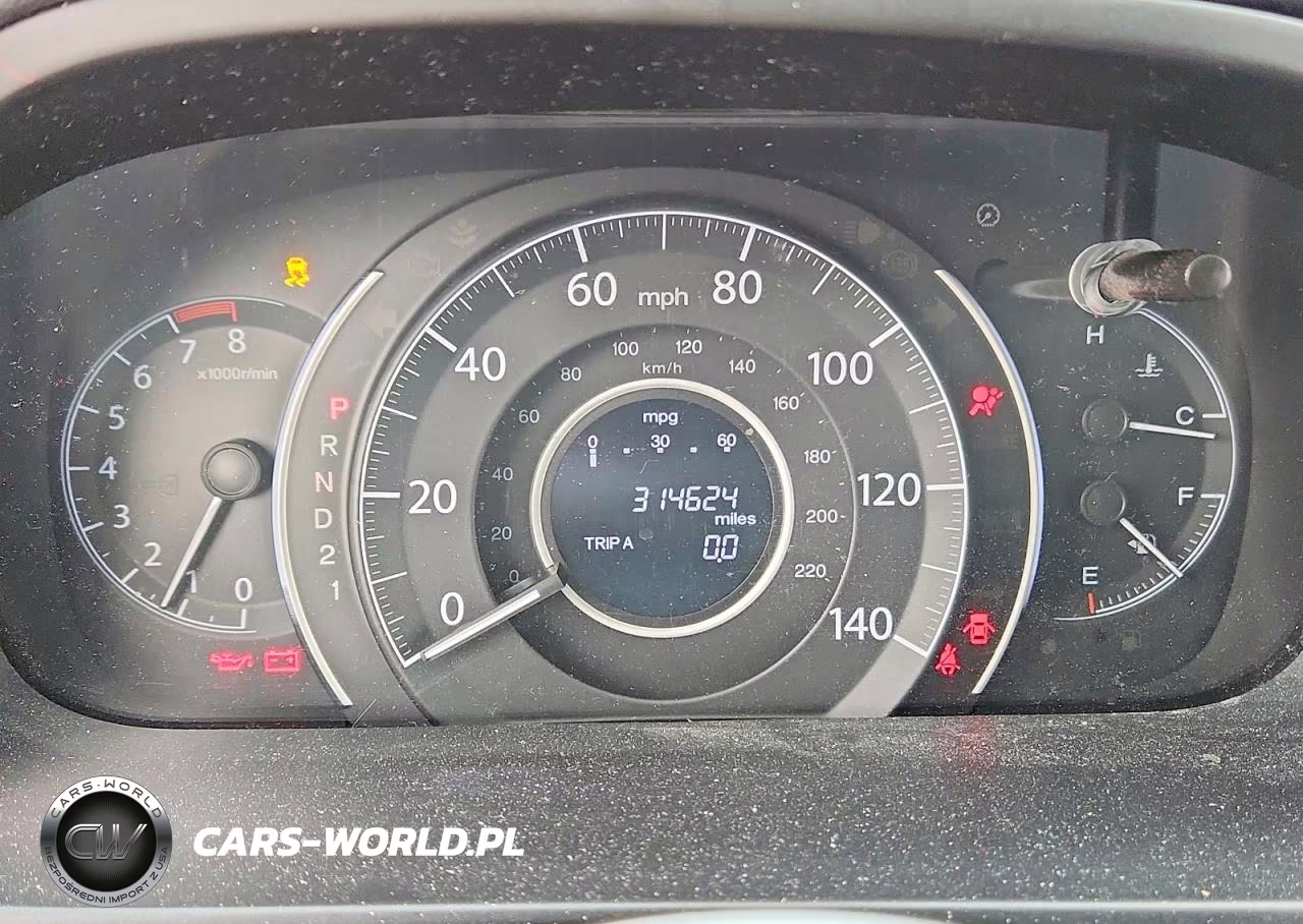 2012 Honda Cr-V Lx VIN:2HKRM3H35CH501047 - 9