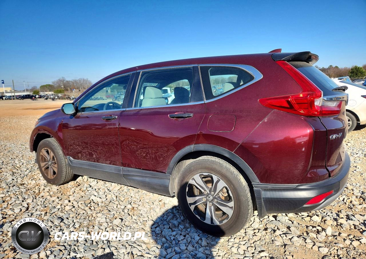 2018 Honda Cr-V Lx VIN:2HKRW5H35JH402182 - 2