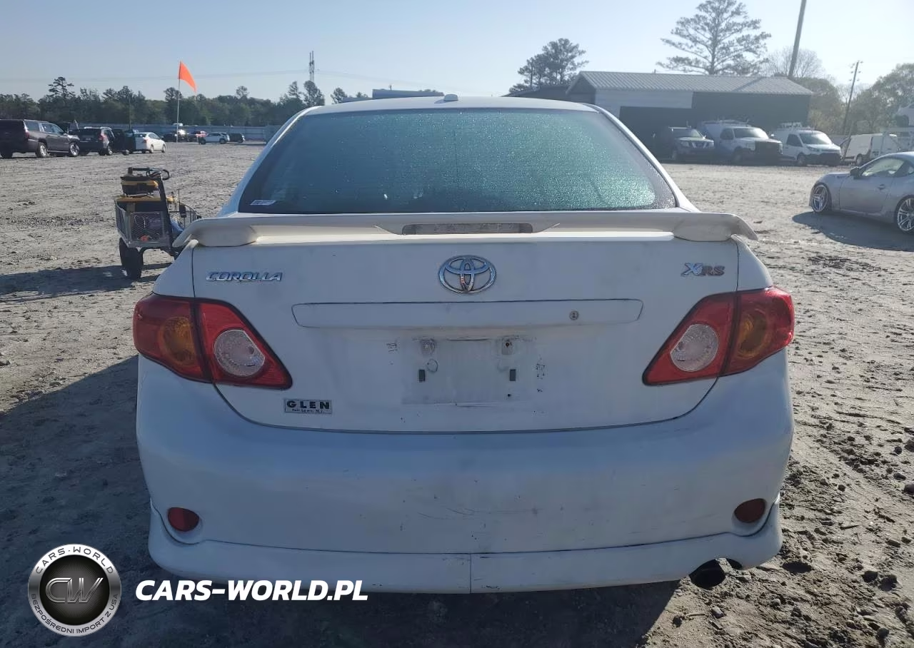 2009 Toyota Corolla Xrs VIN:2T1BE40E89C028385 - 6
