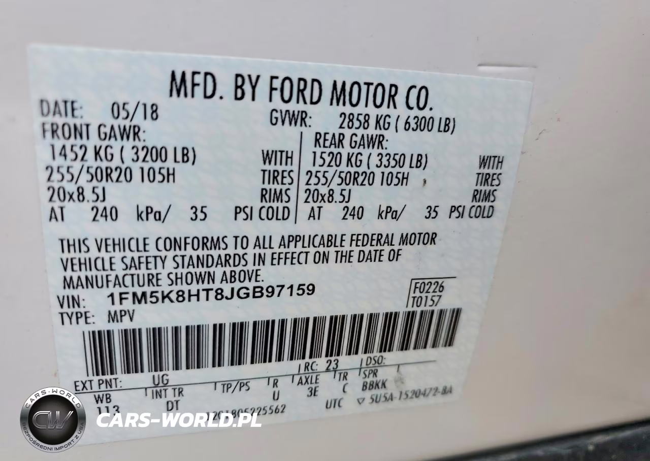 2018 Ford Explorer Platinum VIN:1FM5K8HT8JGB97159 - 14