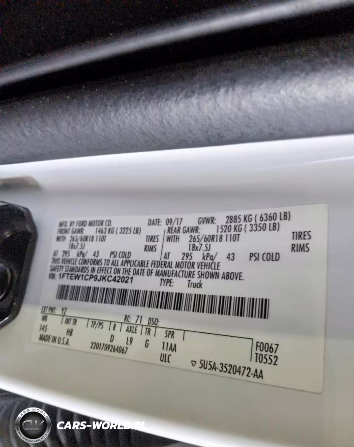 2018 Ford F150 Supercrew VIN:1FTEW1CP9JKC42021 - 12