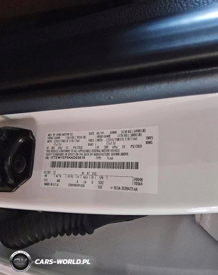 2019 Ford F150 Supercrew VIN:1FTEW1EP5KKD65619 - 12