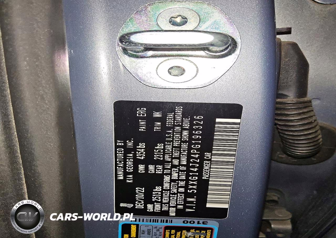 2023 Kia K5 Lxs VIN:5XXG14J24PG196326 - 12