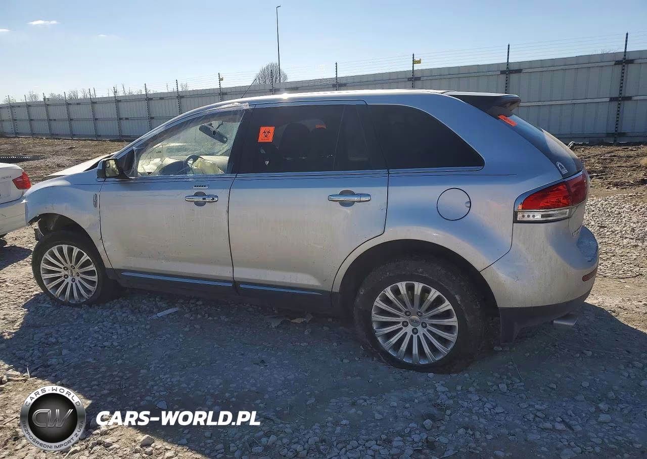 2013 Lincoln Mkx VIN:2LMDJ6JK4DBL33596 - 2
