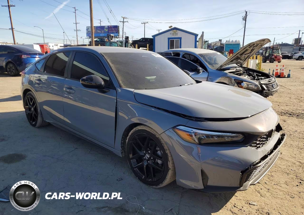 2025 Honda Civic Sport VIN:19XFL2H8XSE014666 - 4
