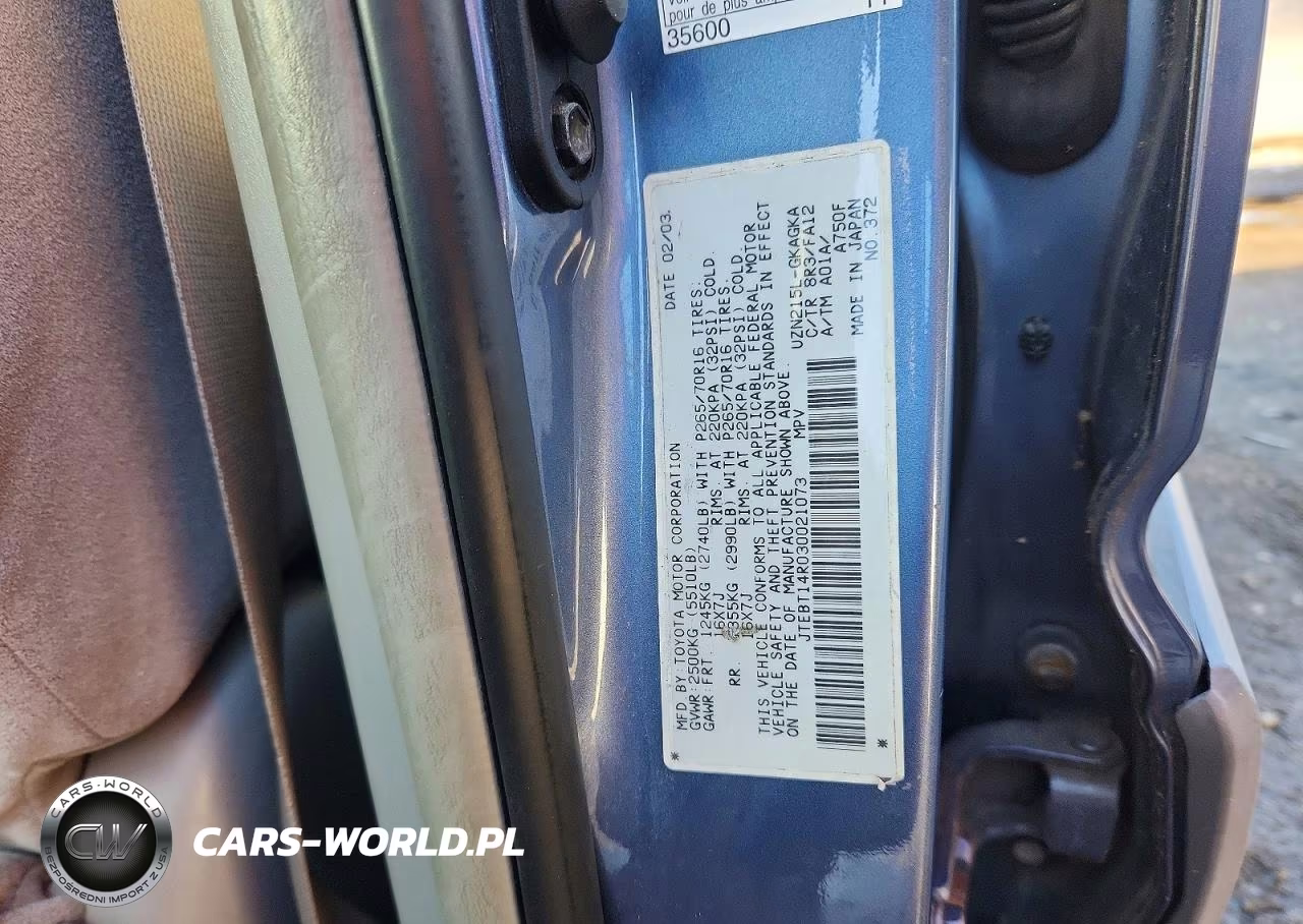2003 Toyota 4Runner Sr5 VIN:JTEBT14R030021073 - 13