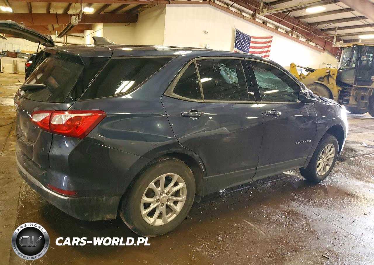 2018 Chevrolet Equinox Ls VIN:3GNAXHEV9JL403389 - 3