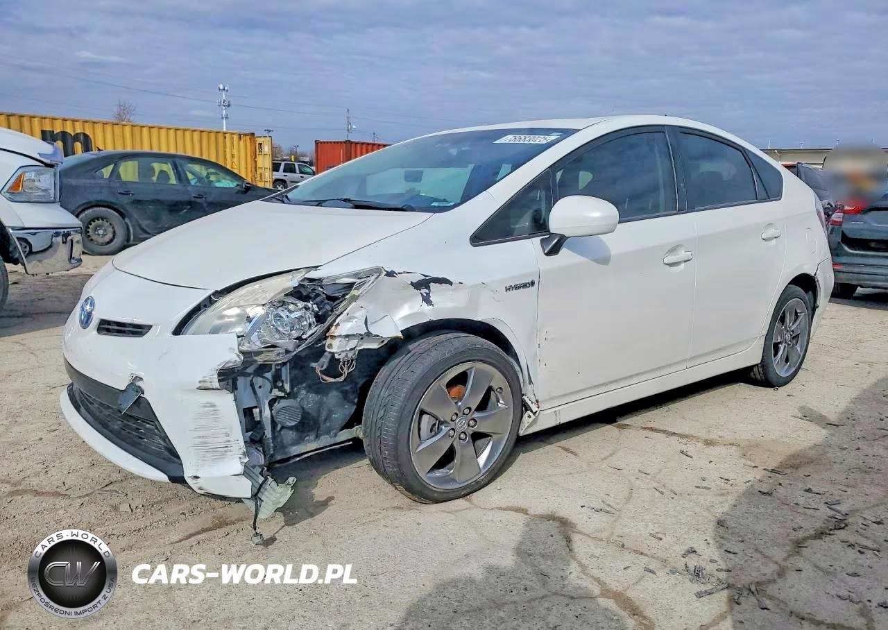2013 Toyota Prius VIN:JTDKN3DU6D5612785 - 1