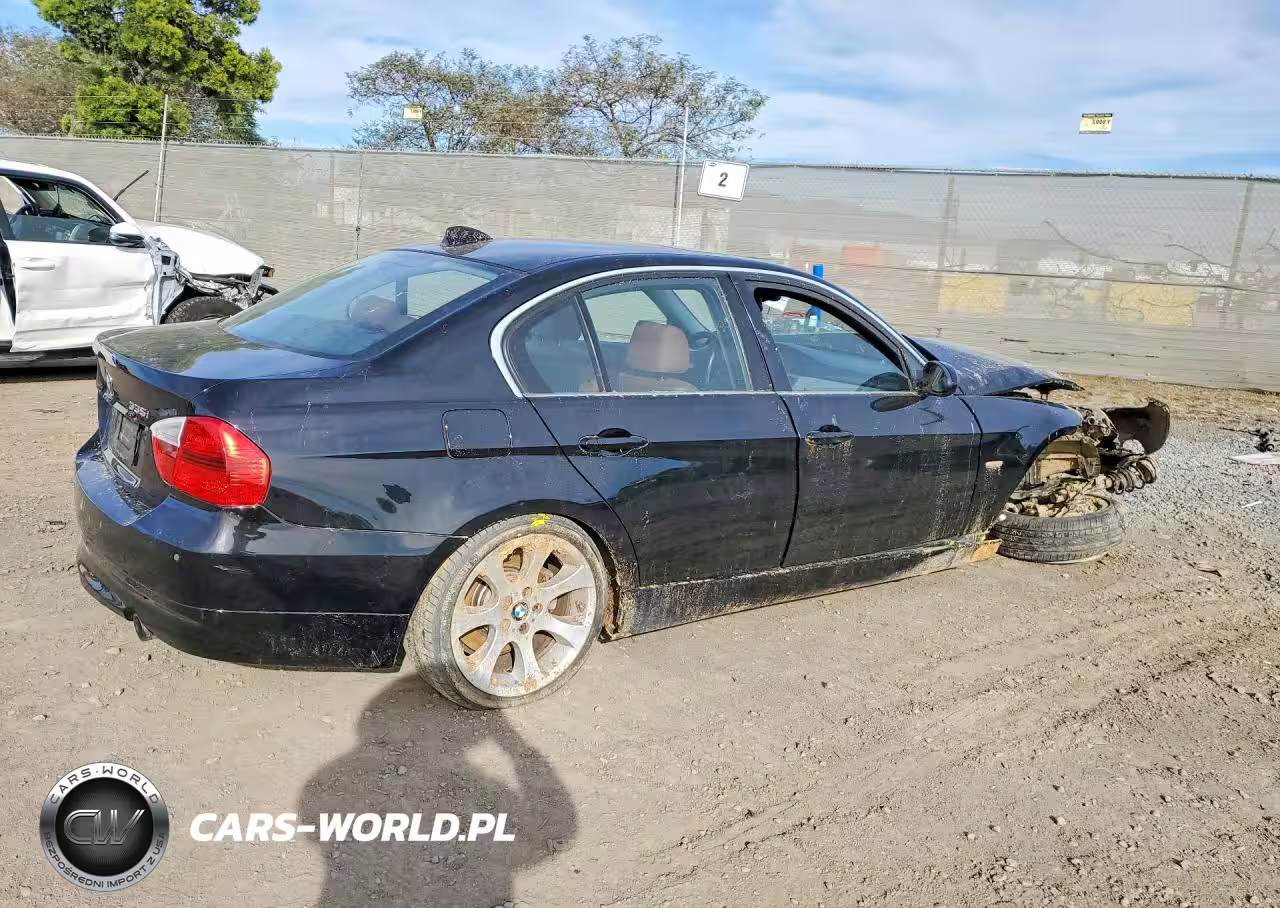 2008 BMW 335 I VIN:WBAVB735X8VH24292 - 3