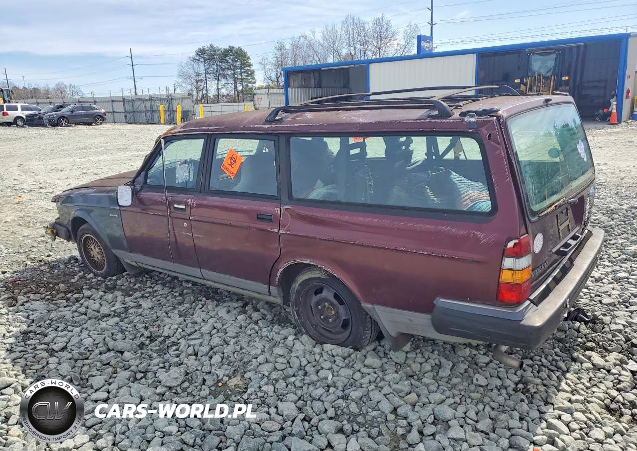 1993 Volvo 240 VIN:YV1AW8800P1958690 - 2