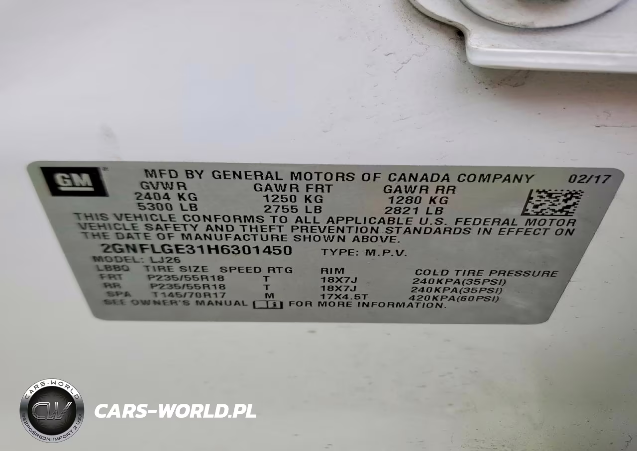2017 Chevrolet Equinox Premier VIN:2GNFLGE31H6301450 - 13