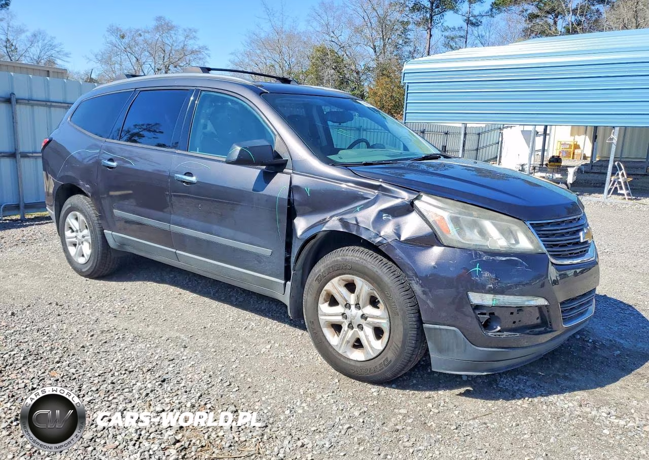 2014 Chevrolet Traverse Ls VIN:1GNKRFED0EJ284526 - 4