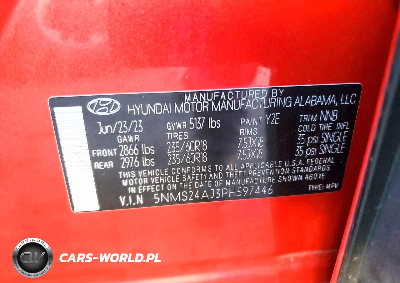 2023 Hyundai Santa Fe Sel VIN:5NMS24AJ3PH597446 - 12